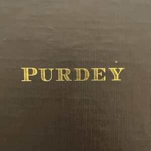 ***PURDEY Flask Pewter NEW IN BOX***